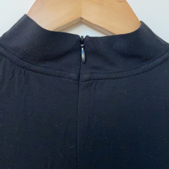 Vince Elbow Sleeve Mock Neck Pullover - Picture 7 of 8